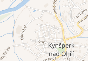 Zámecká v obci Kynšperk nad Ohří - mapa ulice
