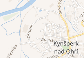 Zámecký vrch v obci Kynšperk nad Ohří - mapa ulice