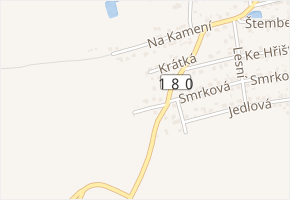 Jižní v obci Kyšice - mapa ulice