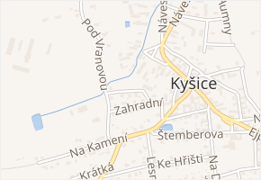 Polní v obci Kyšice - mapa ulice