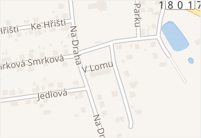 V Lomu v obci Kyšice - mapa ulice