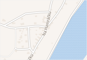 Na Hamráčku v obci Kyškovice - mapa ulice