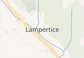 Lampertice v obci Lampertice - mapa části obce