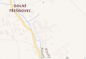 Na Rozhraní v obci Lanškroun - mapa ulice