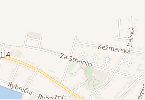U Stadionu v obci Lanškroun - mapa ulice