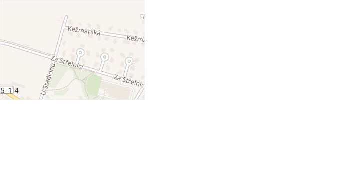 Za Střelnicí v obci Lanškroun - mapa ulice