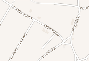 I. Olbrachta v obci Lanžhot - mapa ulice