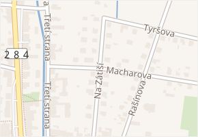 Na Zátiší v obci Lázně Bělohrad - mapa ulice