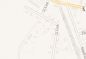 U Lva v obci Lázně Bělohrad - mapa ulice
