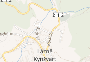 Fučíkova v obci Lázně Kynžvart - mapa ulice