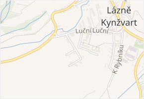Královské svahy v obci Lázně Kynžvart - mapa ulice