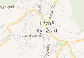 Malé nám. v obci Lázně Kynžvart - mapa ulice