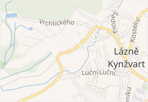 Zámecká v obci Lázně Kynžvart - mapa ulice