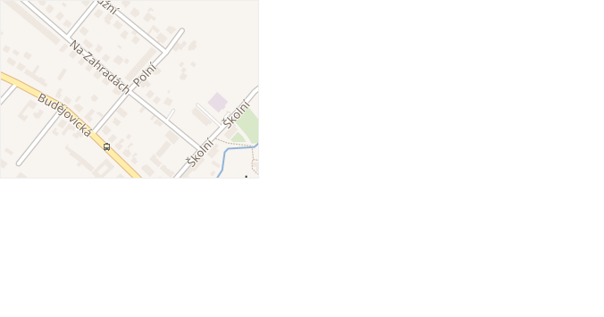 Polní v obci Ledenice - mapa ulice