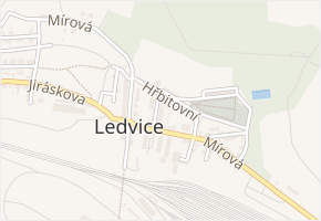 Odboje v obci Ledvice - mapa ulice