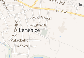 Schránilova v obci Lenešice - mapa ulice
