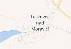 Benešovská v obci Leskovec nad Moravicí - mapa ulice