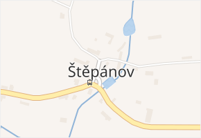Štěpánov v obci Leština u Světlé - mapa části obce