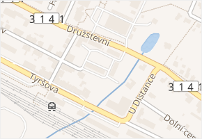 Budovatelů v obci Letohrad - mapa ulice
