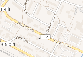Hausenská v obci Letohrad - mapa ulice