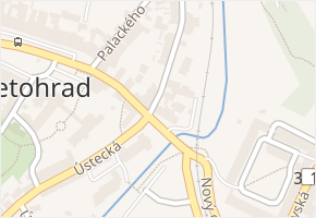Jilemnického v obci Letohrad - mapa ulice