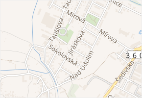 Jiráskova v obci Letohrad - mapa ulice