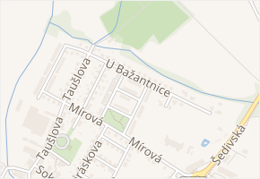 Krátká v obci Letohrad - mapa ulice