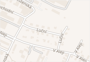 Luční v obci Letohrad - mapa ulice