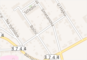 Alšova v obci Letovice - mapa ulice