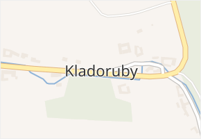 Kladoruby v obci Letovice - mapa části obce