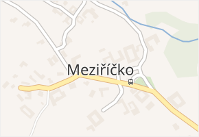 Meziříčko v obci Letovice - mapa části obce