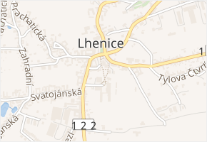 Školní v obci Lhenice - mapa ulice
