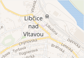 5. května v obci Libčice nad Vltavou - mapa ulice