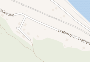 Hašlerova v obci Libčice nad Vltavou - mapa ulice
