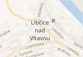Objekt Šroubárny v obci Libčice nad Vltavou - mapa ulice