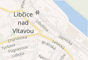 U Staré školy v obci Libčice nad Vltavou - mapa ulice