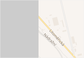 Nádražní v obci Liběchov - mapa ulice