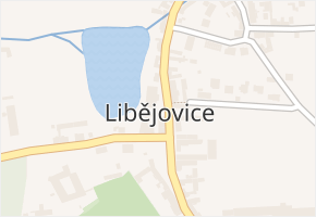 Libějovice v obci Libějovice - mapa části obce