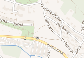 Aloisina výšina v obci Liberec - mapa ulice