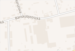 Bánskobystrická v obci Liberec - mapa ulice