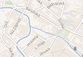 Barvířská v obci Liberec - mapa ulice