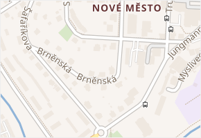 Brněnská v obci Liberec - mapa ulice