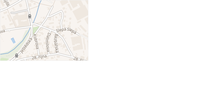 Cechovní v obci Liberec - mapa ulice