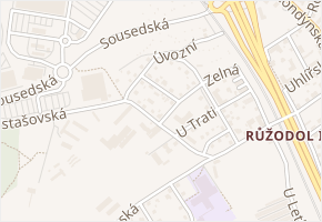 Chatová v obci Liberec - mapa ulice