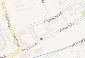 Domažlická v obci Liberec - mapa ulice