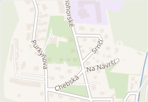Elišky Krásnohorské v obci Liberec - mapa ulice