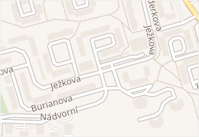 Halasova v obci Liberec - mapa ulice