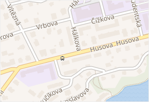 Hálkova v obci Liberec - mapa ulice