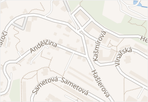 Hašlerova v obci Liberec - mapa ulice