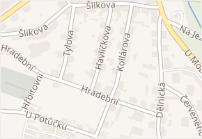 Havlíčkova v obci Liberec - mapa ulice